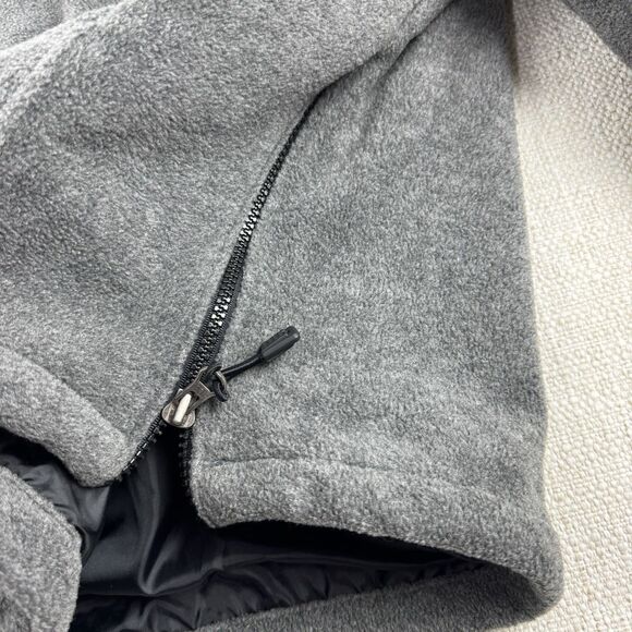 VTG Montana University Men's Cable Sportswear Side Zip Lined Fleece Pullover - Picture 6 of 16